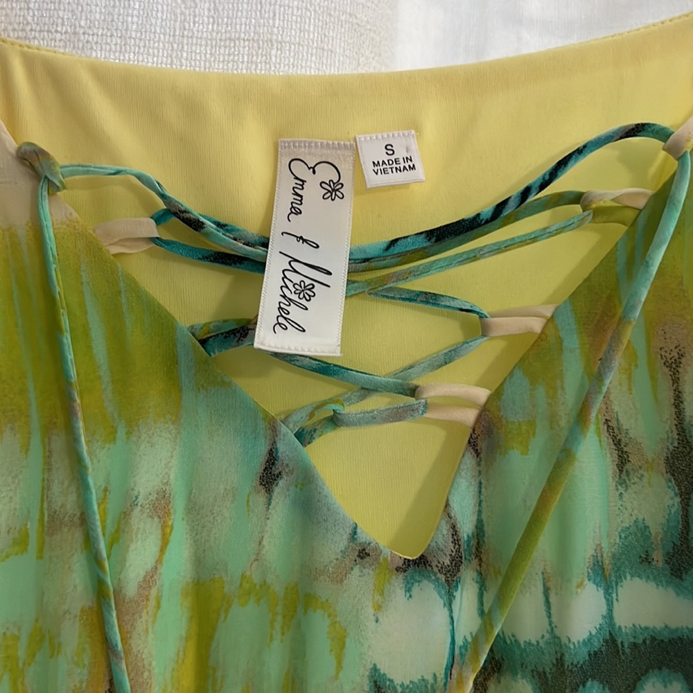 Multi color maxi dress - Picture 3 of 3
